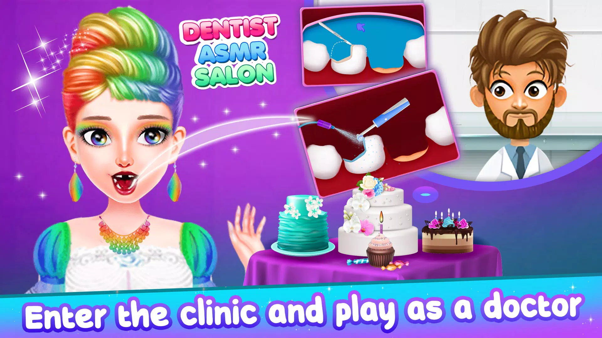 Dentist ASMR Salon Girl Games Screenshot4