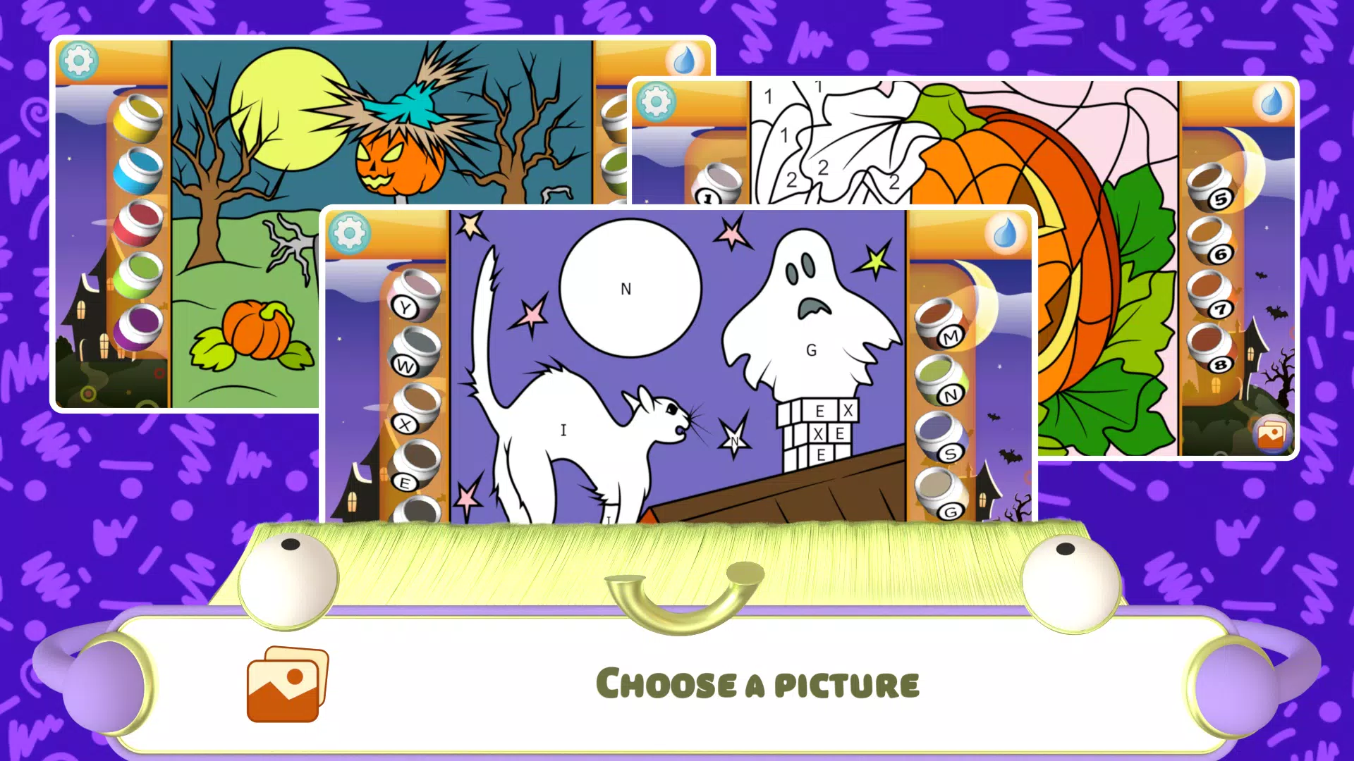 Color by Numbers - Halloween Screenshot1