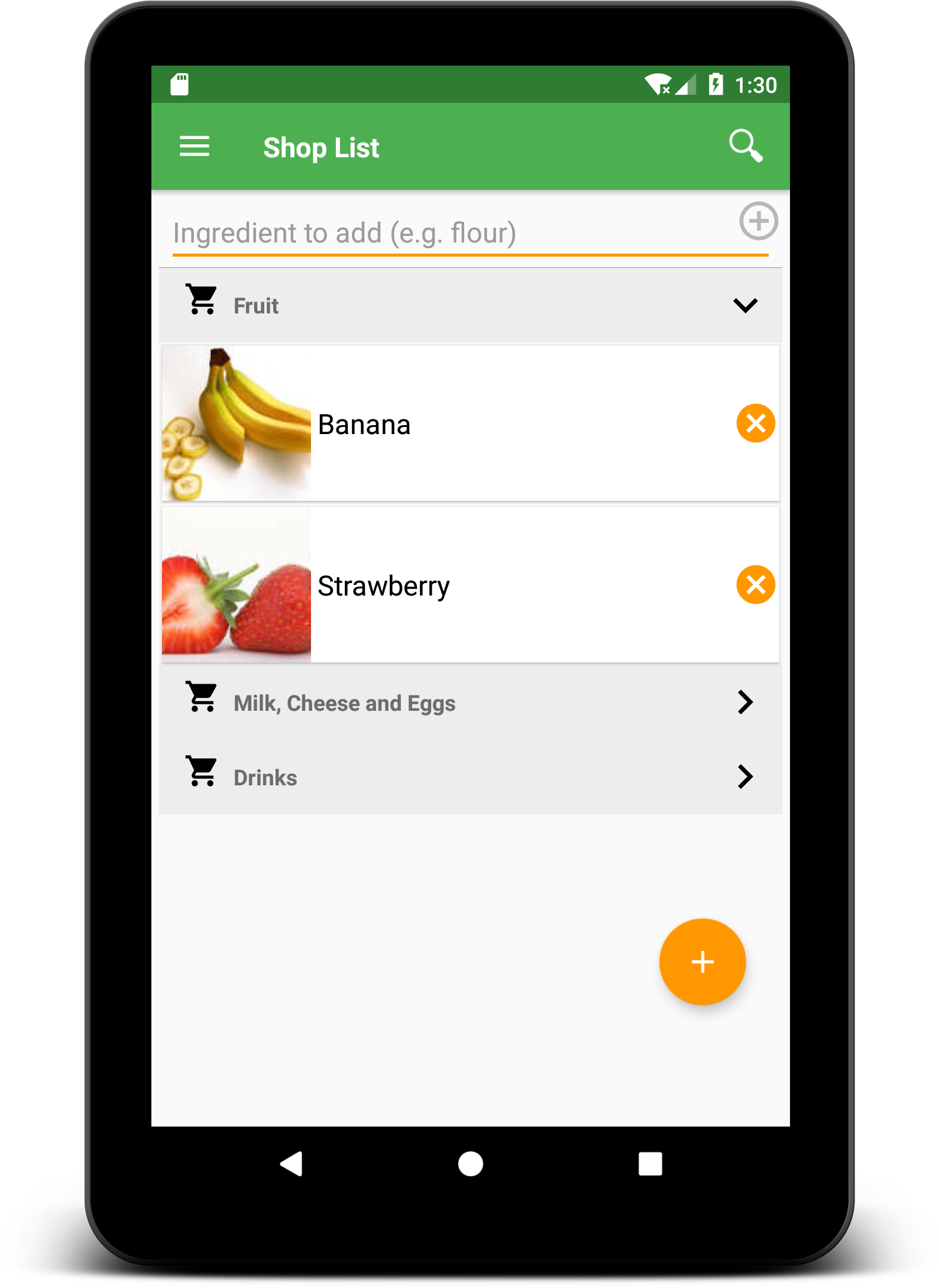 Vegetarian and vegan recipes Screenshot21