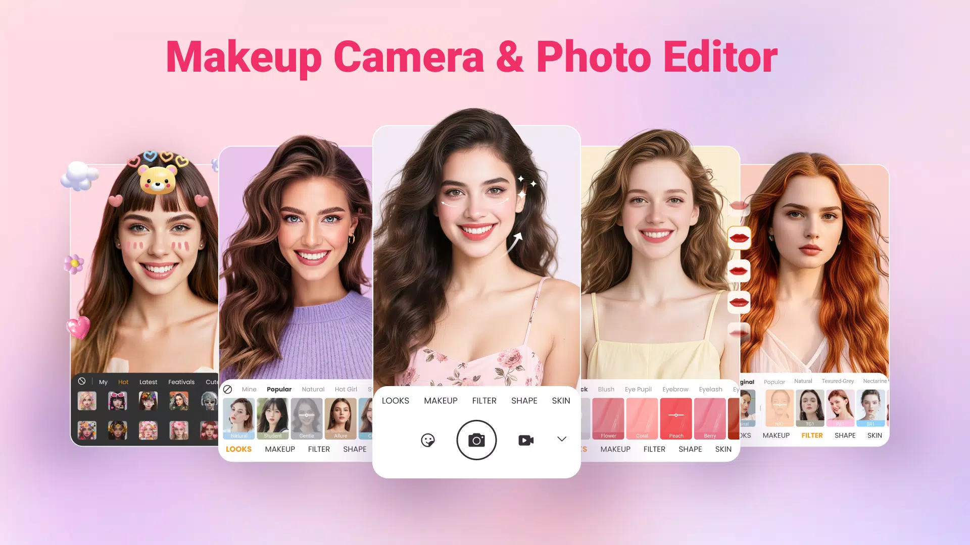 Makeup Camera & Selfie Editor Screenshot1