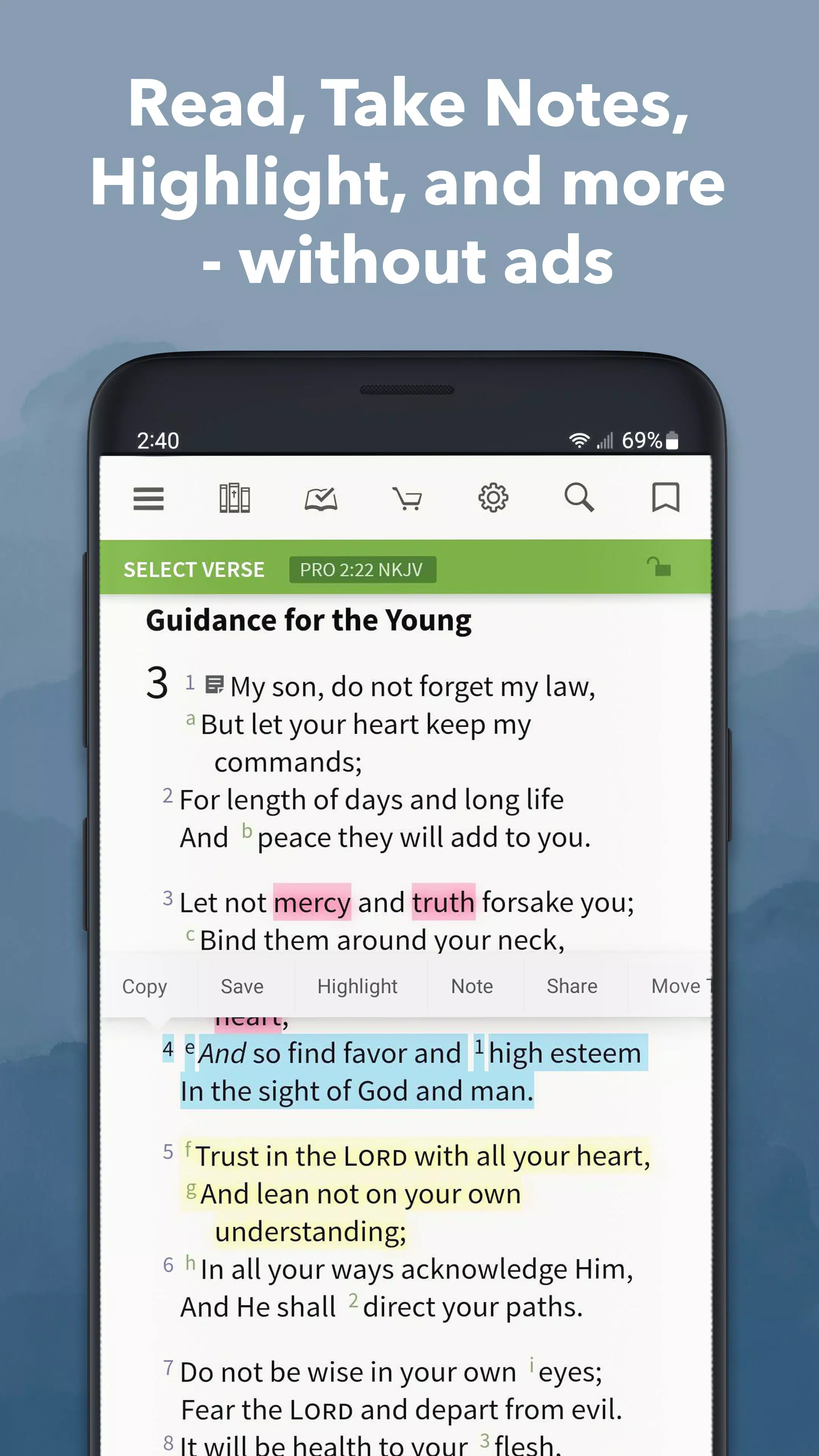 NKJV Bible App by Olive Tree Screenshot1