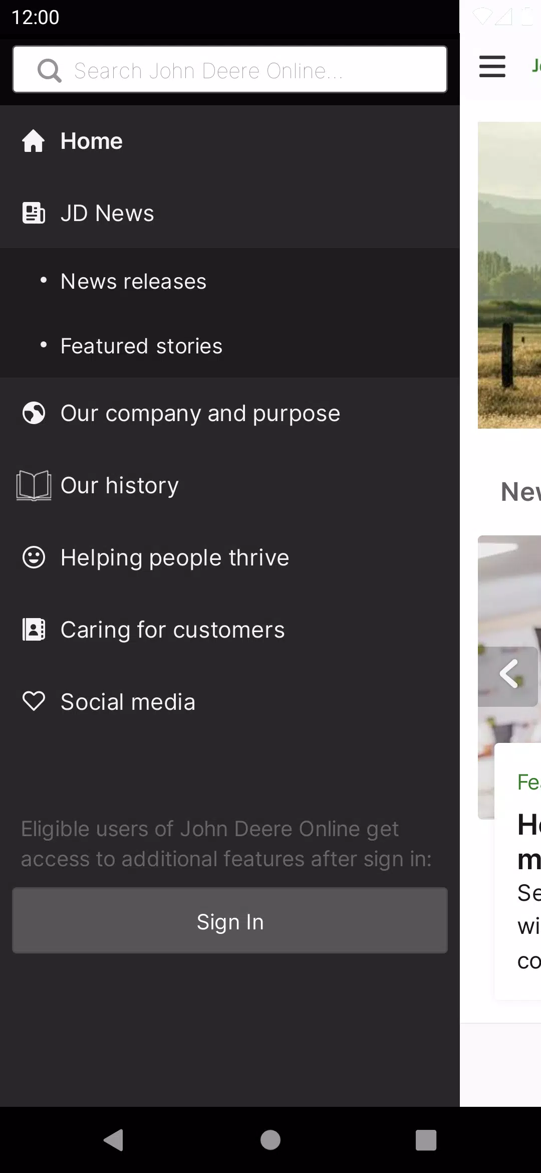 John Deere Online Screenshot2