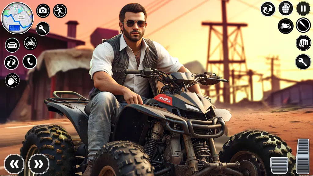 Indian Gangster Bike Games Screenshot2
