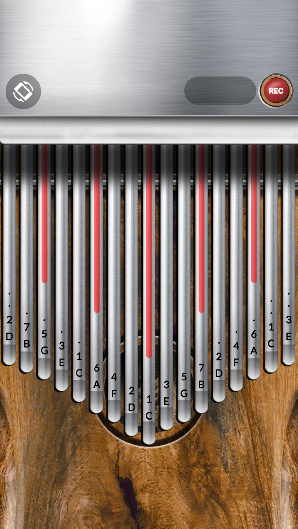 Real Kalimba Screenshot1