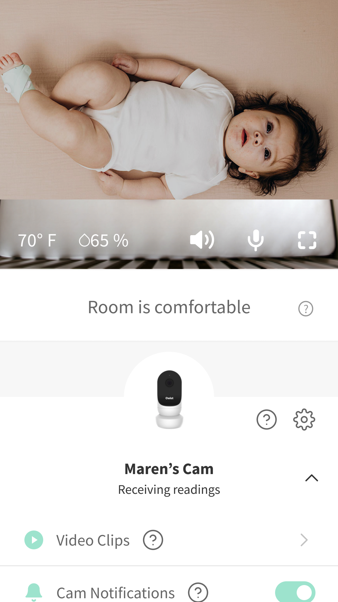 Owlet Care Screenshot1