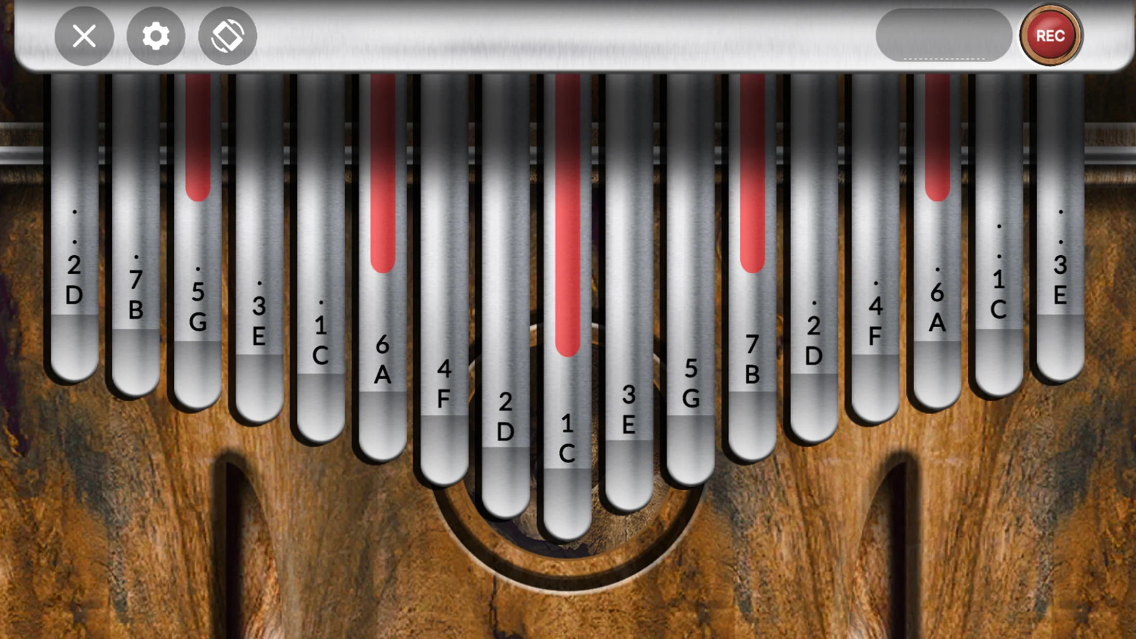 Real Kalimba Screenshot2