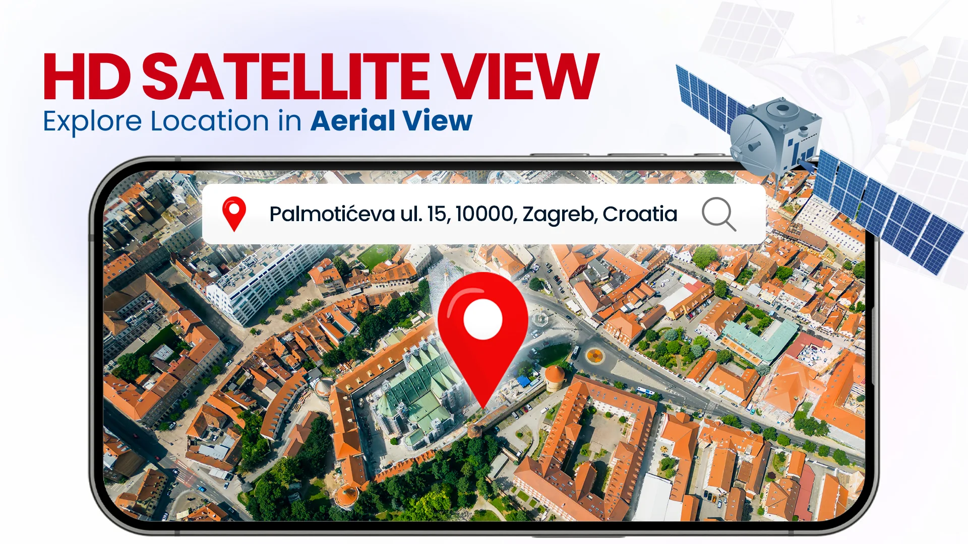 GPS Satellite View: Earth Map Screenshot1