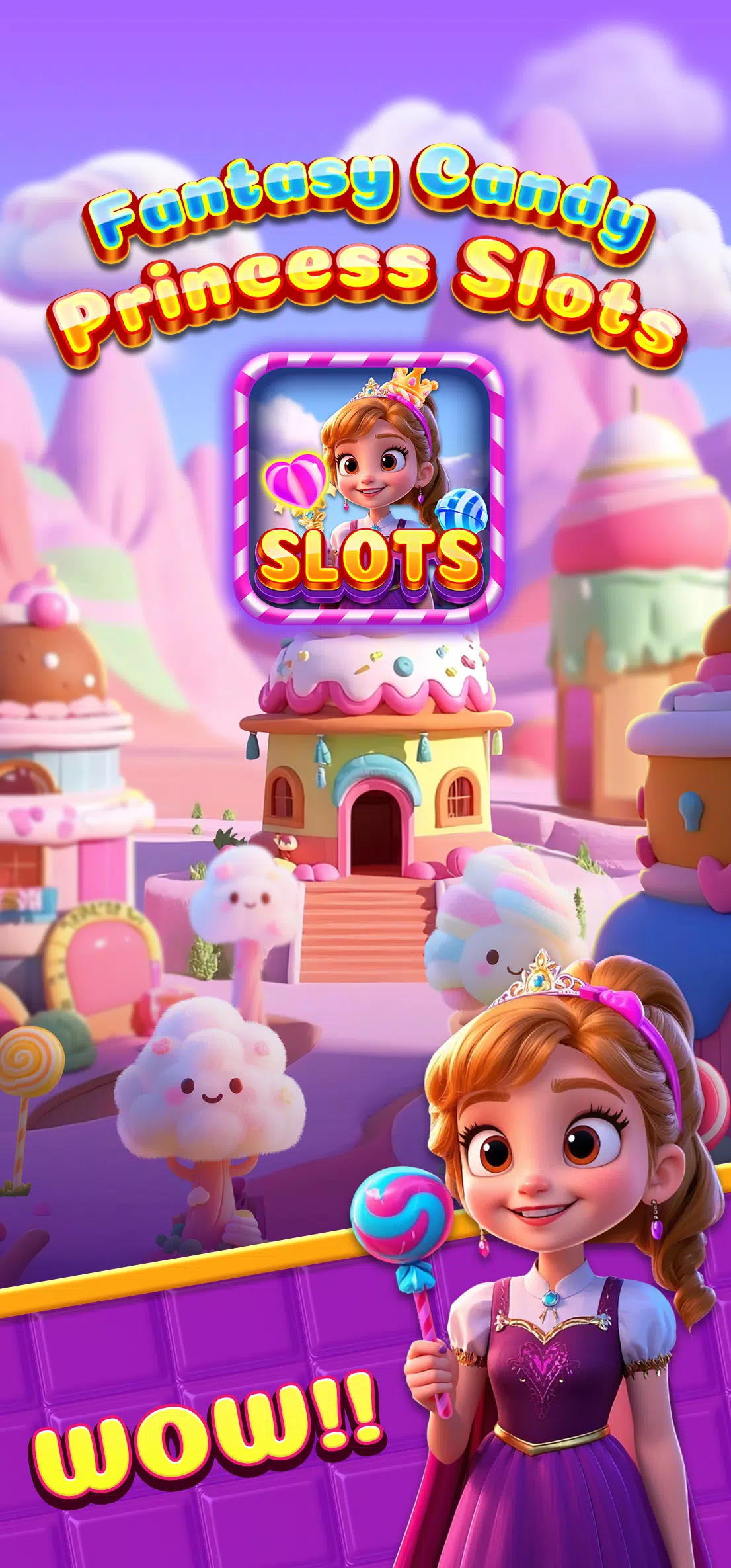 Fantasy Candy Princess Slots Screenshot1