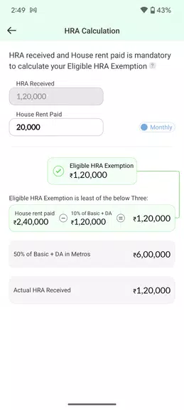 Tax Calculator India 2025-2026 Screenshot2