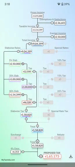 Tax Calculator India 2025-2026 Screenshot3