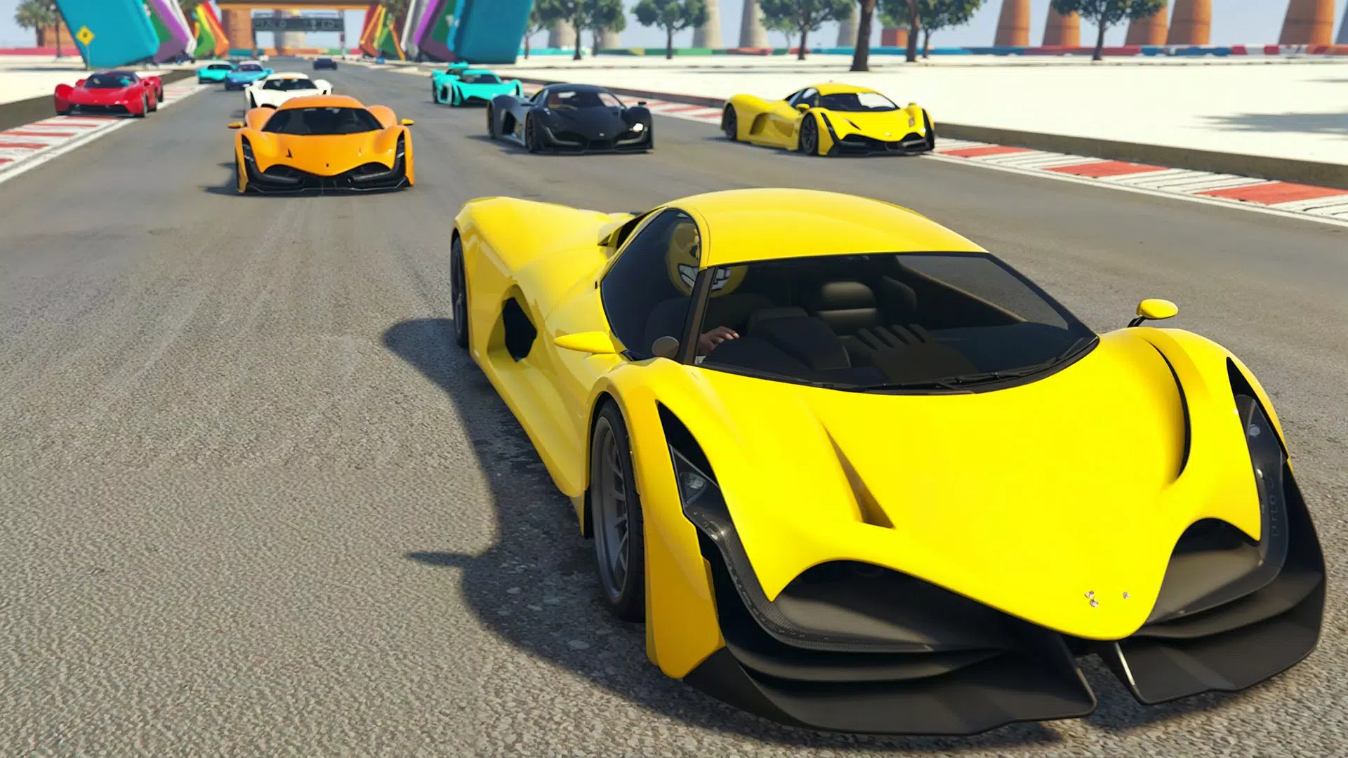 Mega Ramp Car Racing Screenshot7