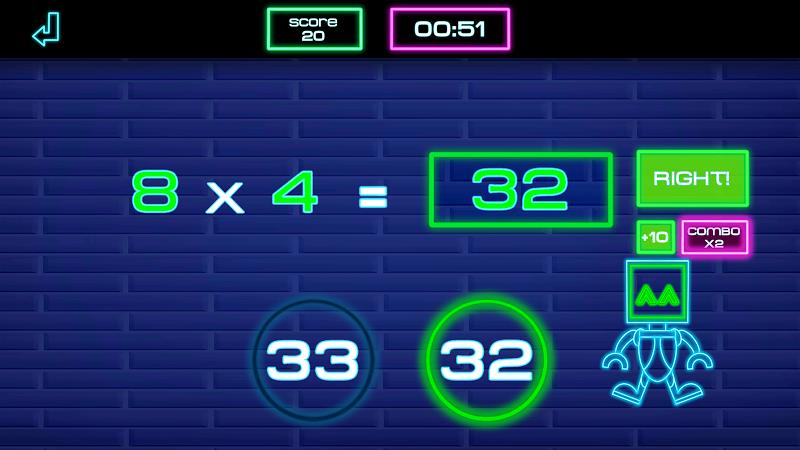 Times tables for kids & MATH-E Screenshot3