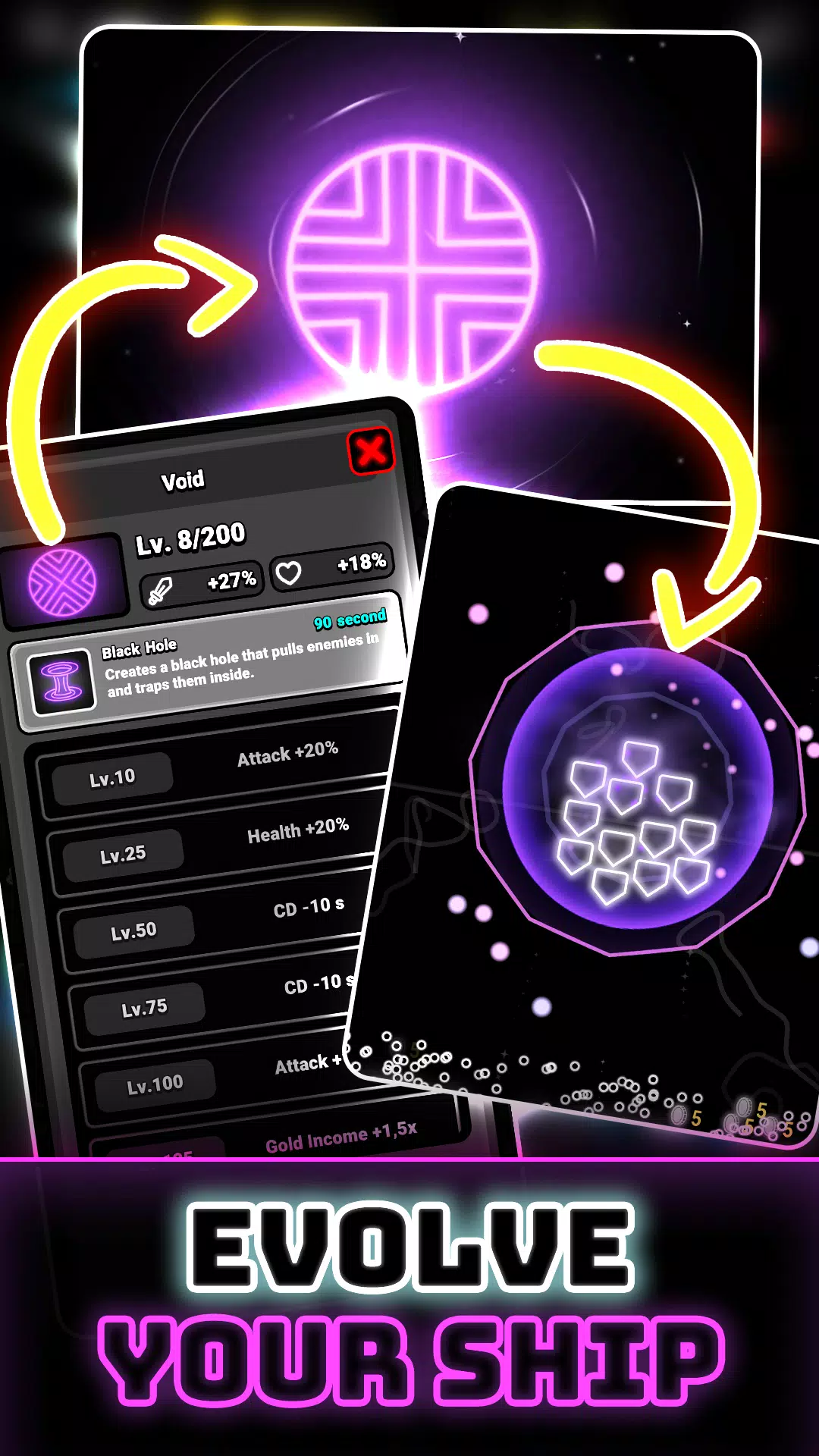 Neon Castle Screenshot3