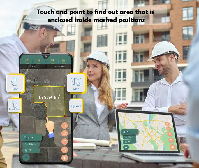 GPS Field Area Measurement App Screenshot2
