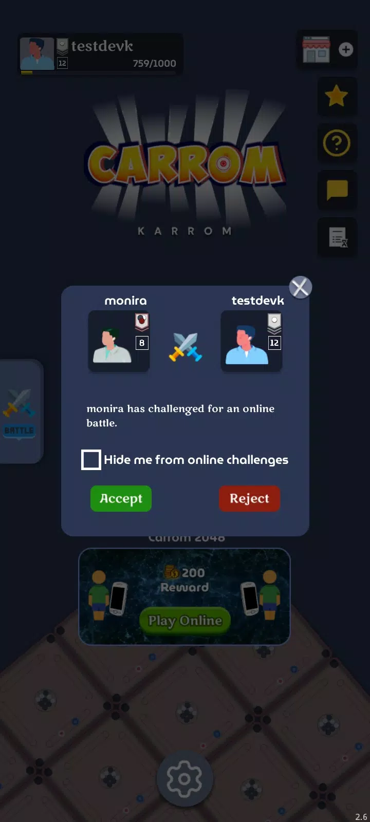 Carrom Karrom Screenshot4
