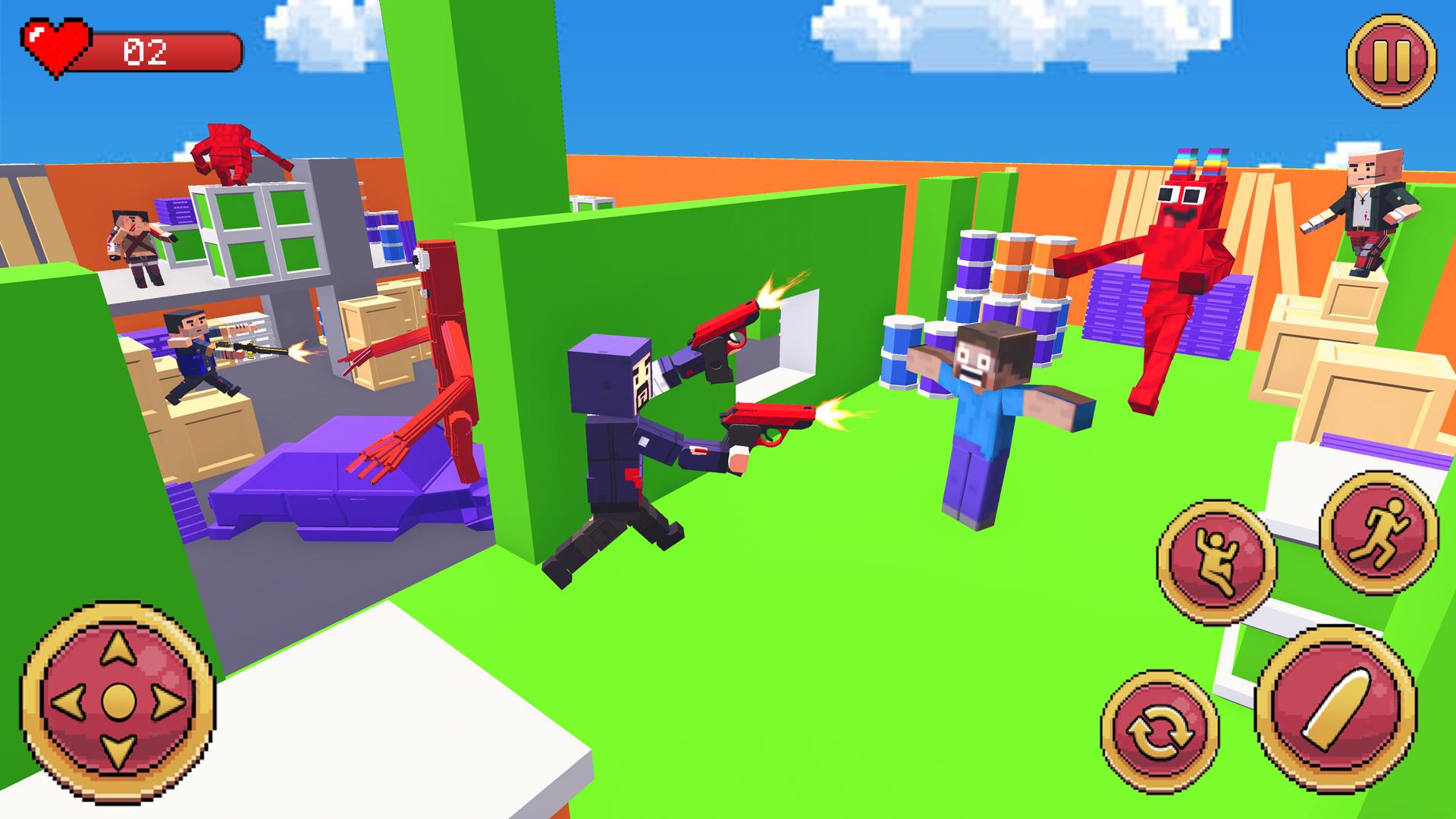 Pixel Craft Battle FPS Shooter Screenshot2