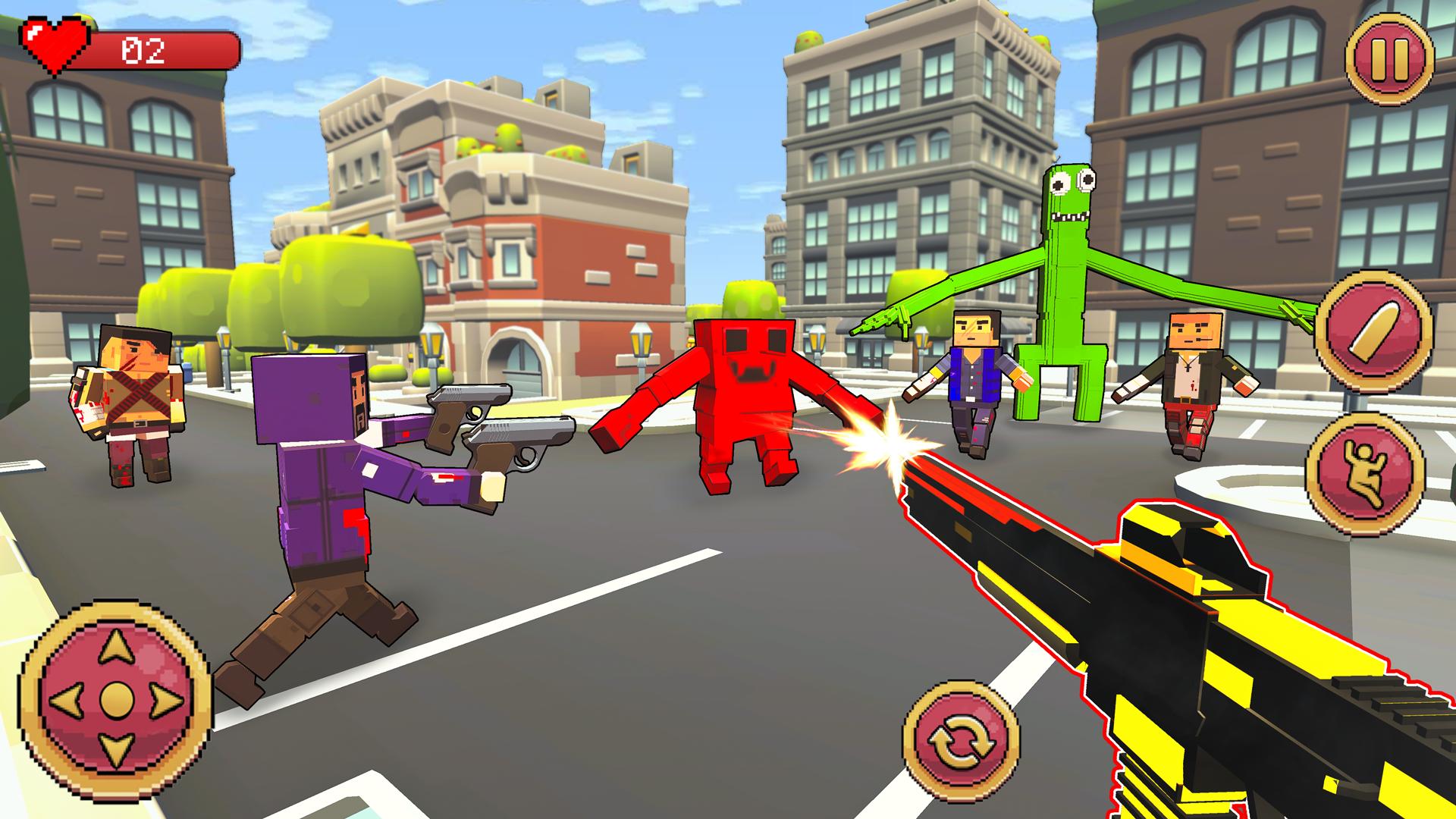 Pixel Craft Battle FPS Shooter Screenshot1