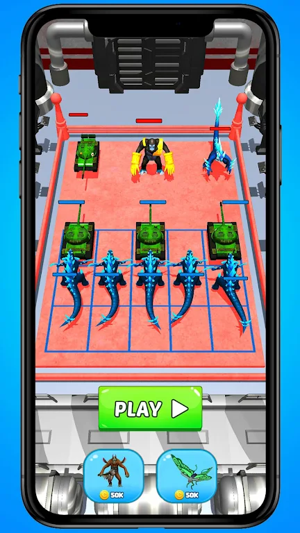 Merge Giant Kaiju Fight Master Screenshot1