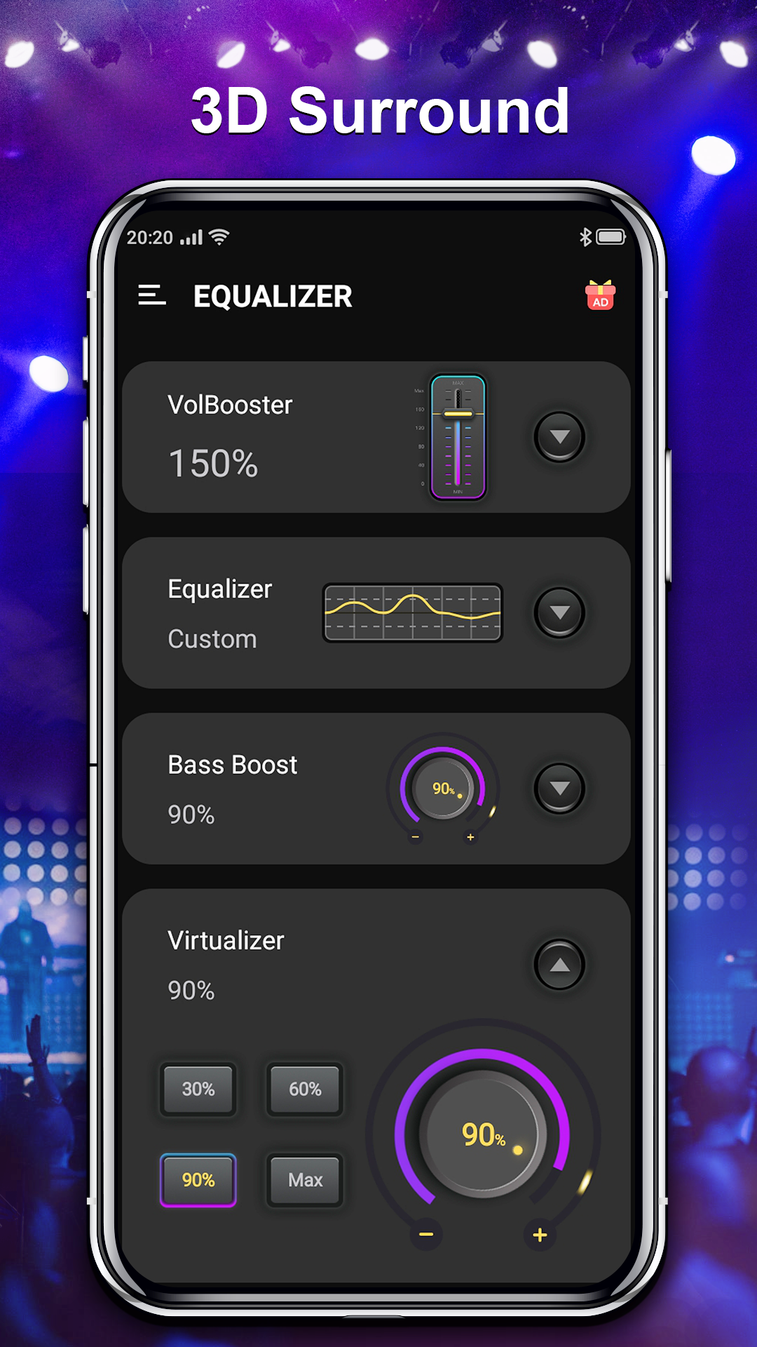 Equalizer & Volume Boost Screenshot4