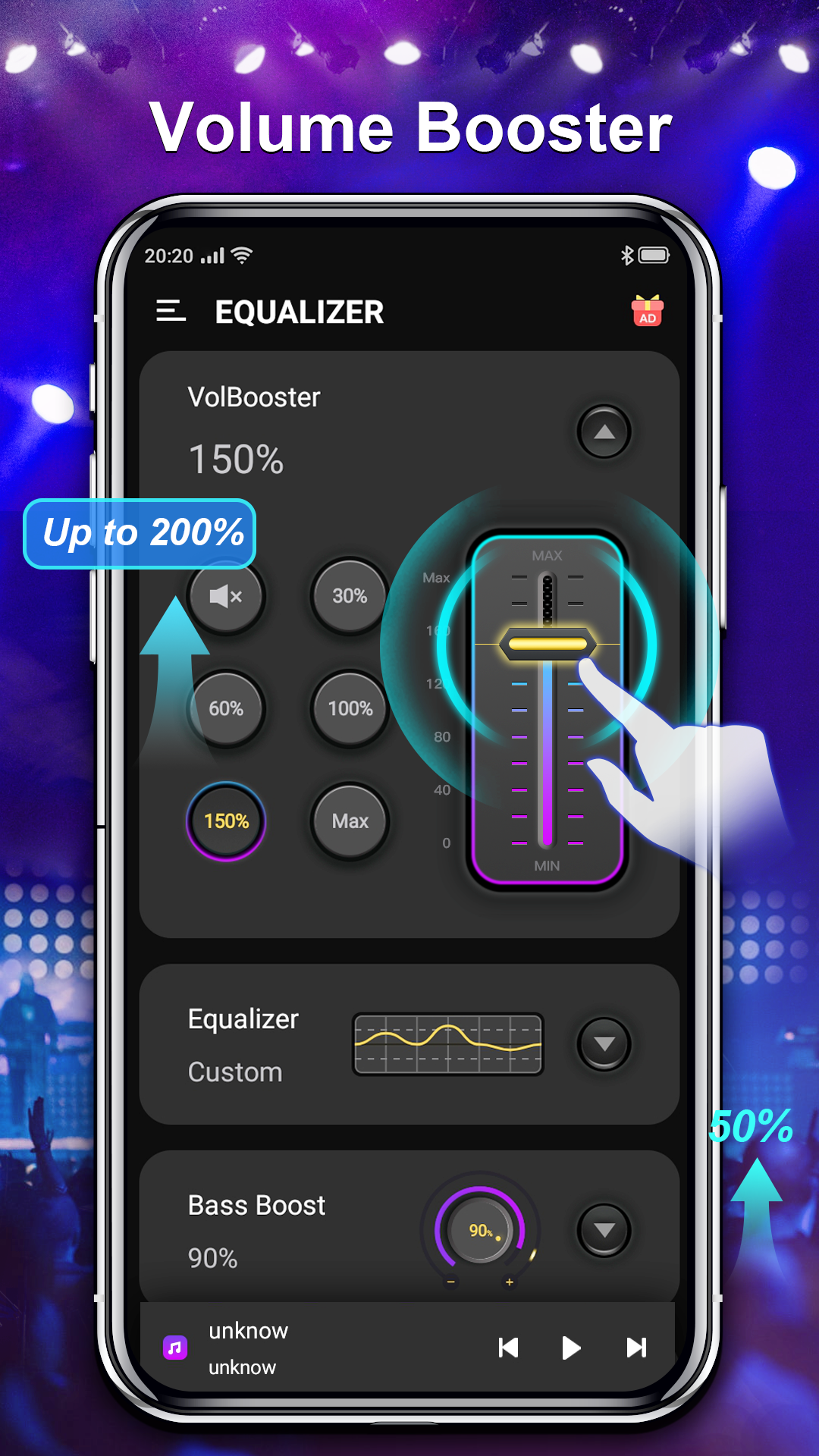Equalizer & Volume Boost Screenshot2