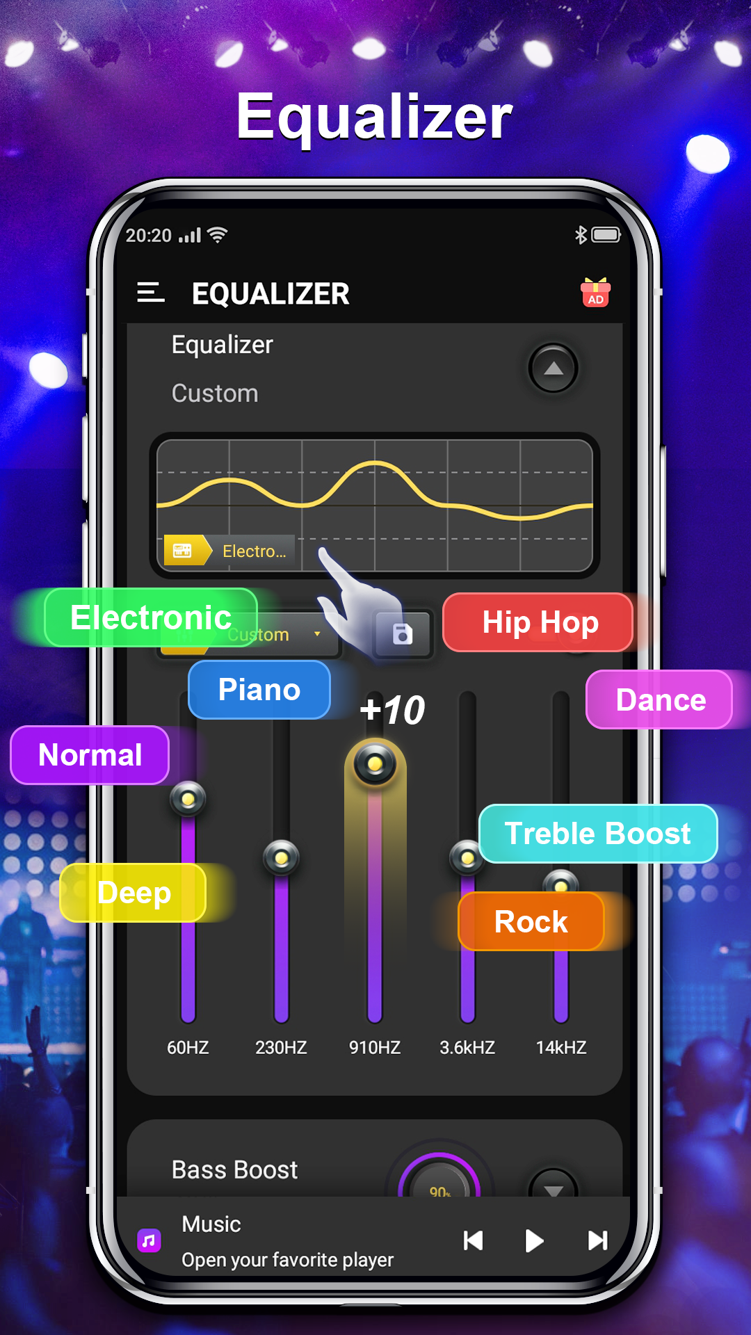 Equalizer & Volume Boost Screenshot1