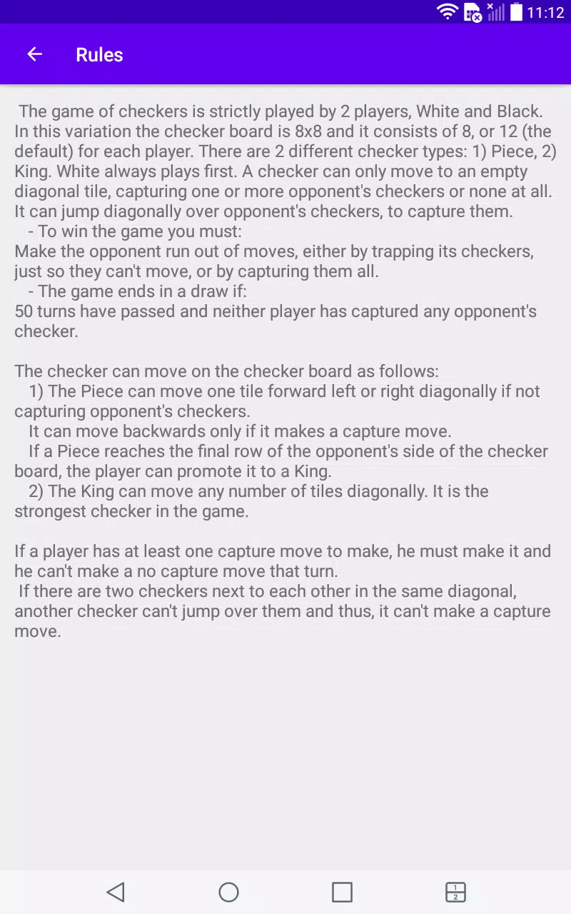 Minimax Checkers Screenshot8