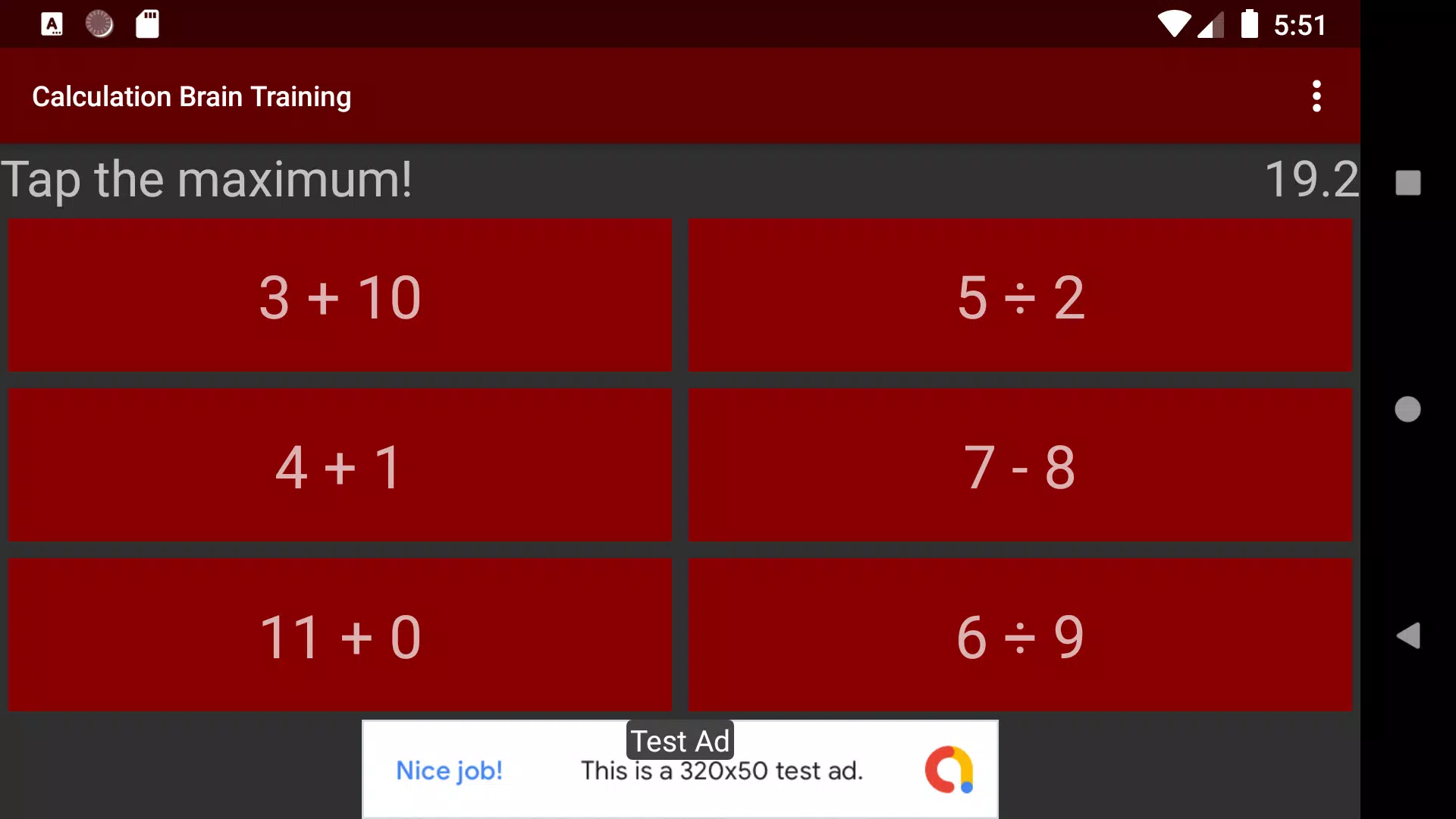 Calculation Brain Training Screenshot6