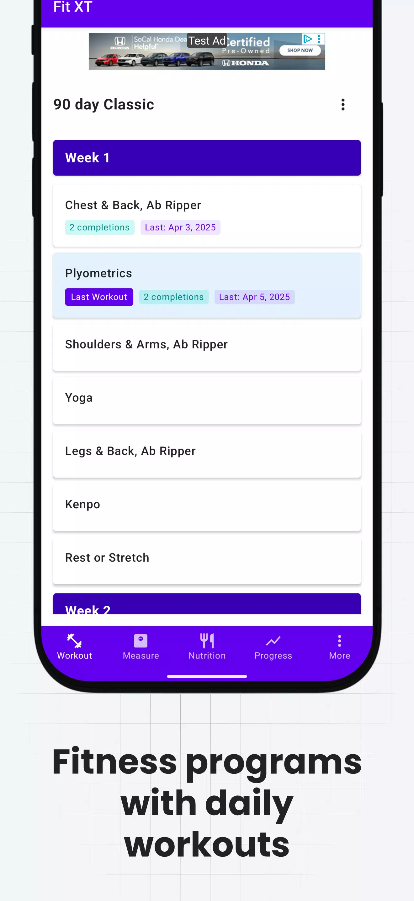 Fit XT Screenshot1