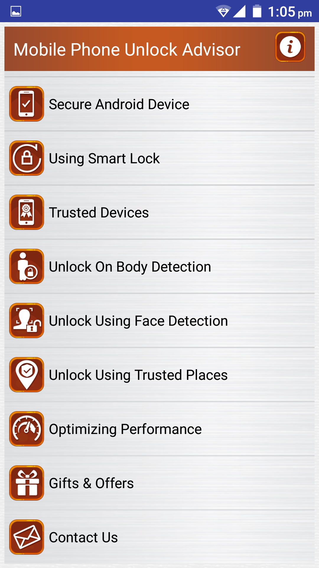 Clear Mobile Password PIN Help Screenshot2