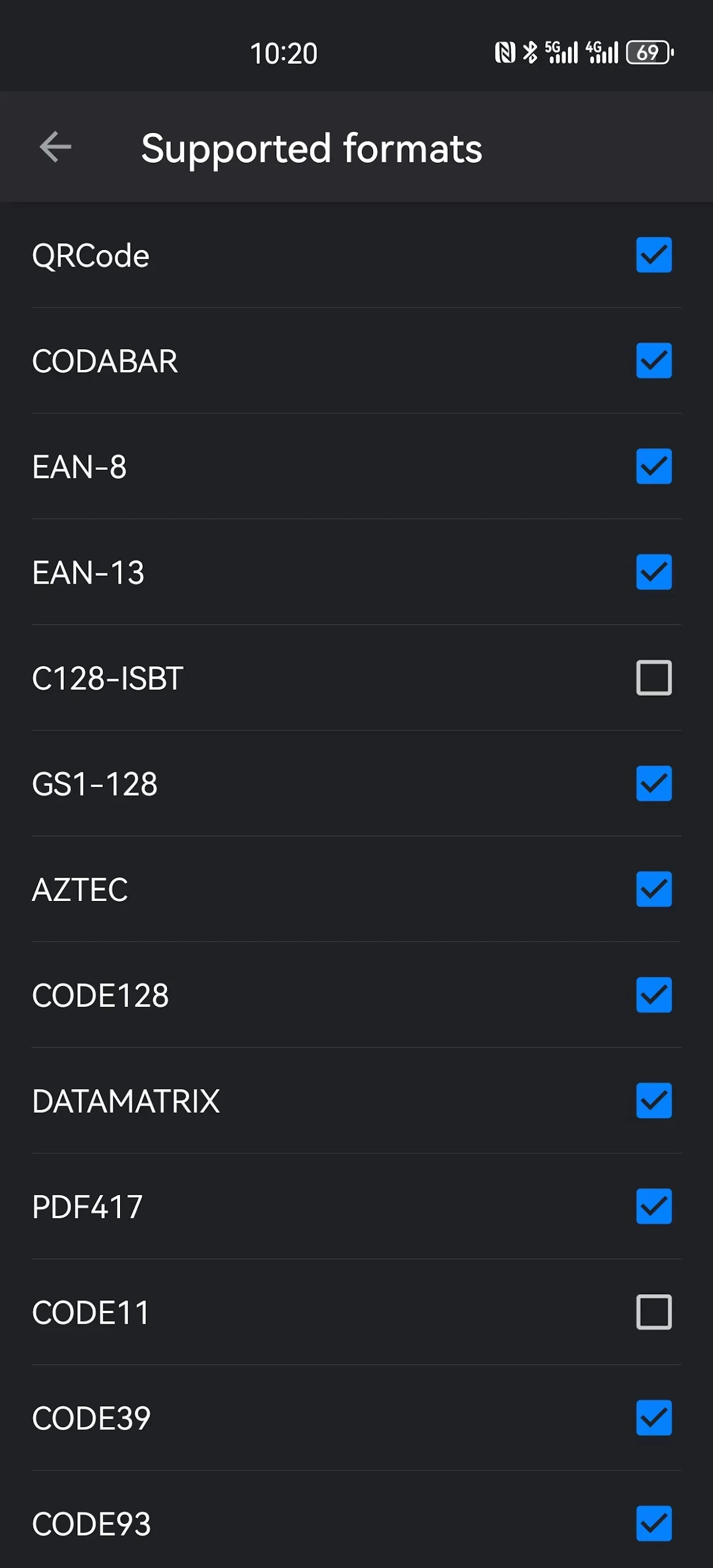Super CodeReader Screenshot7