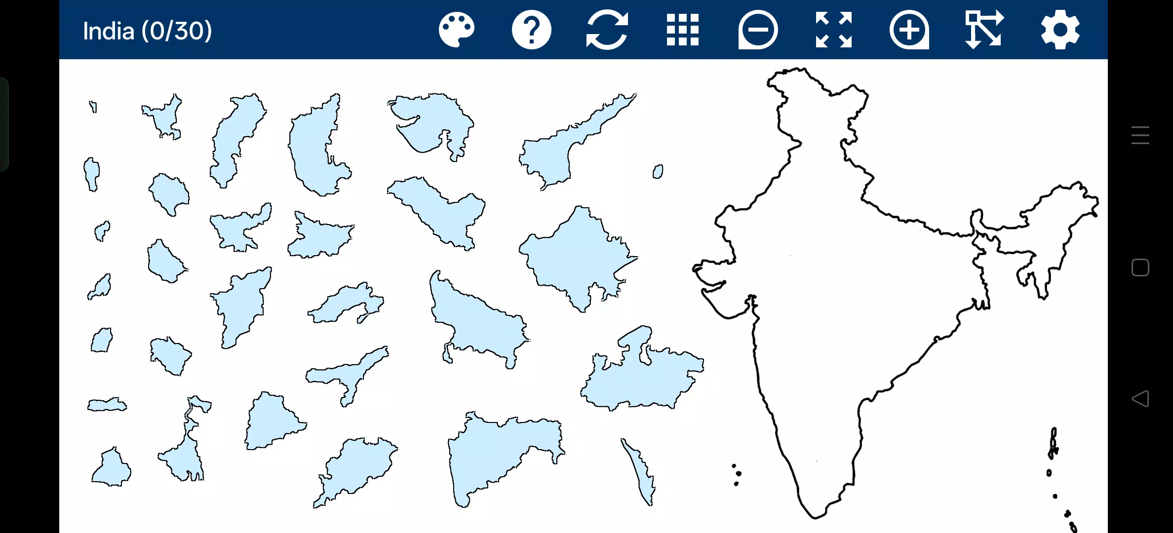 India Map Puzzle Screenshot7