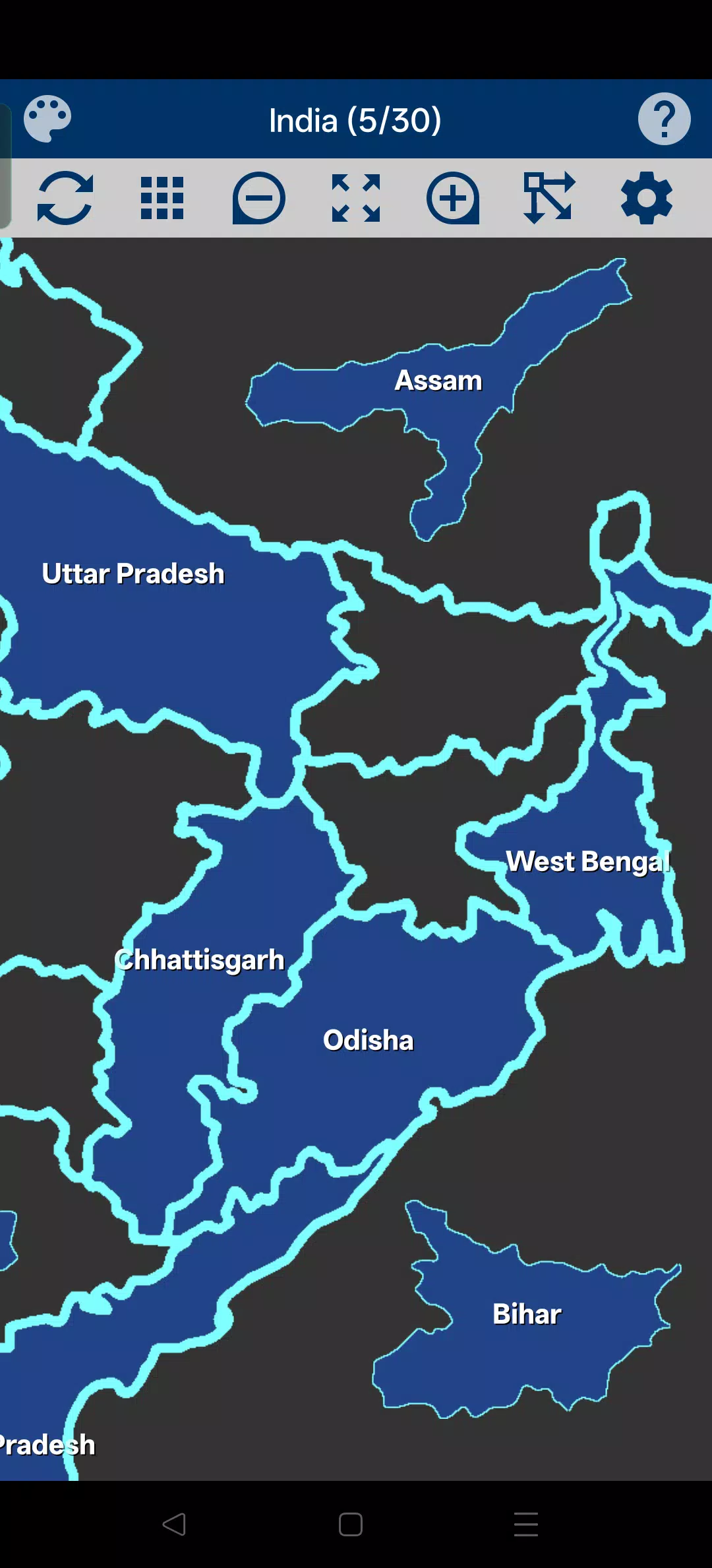 India Map Puzzle Screenshot4