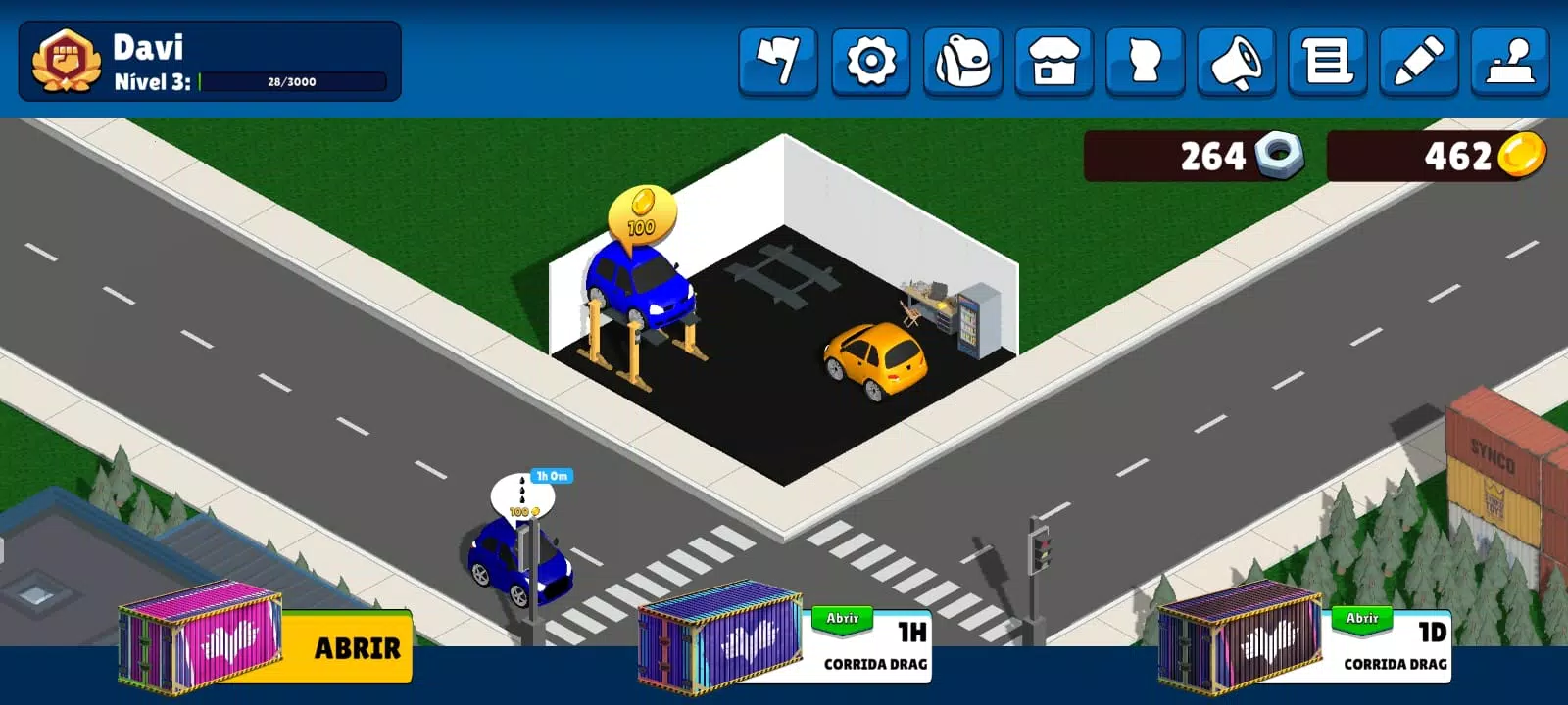 GTR - Garage Town Race Screenshot1