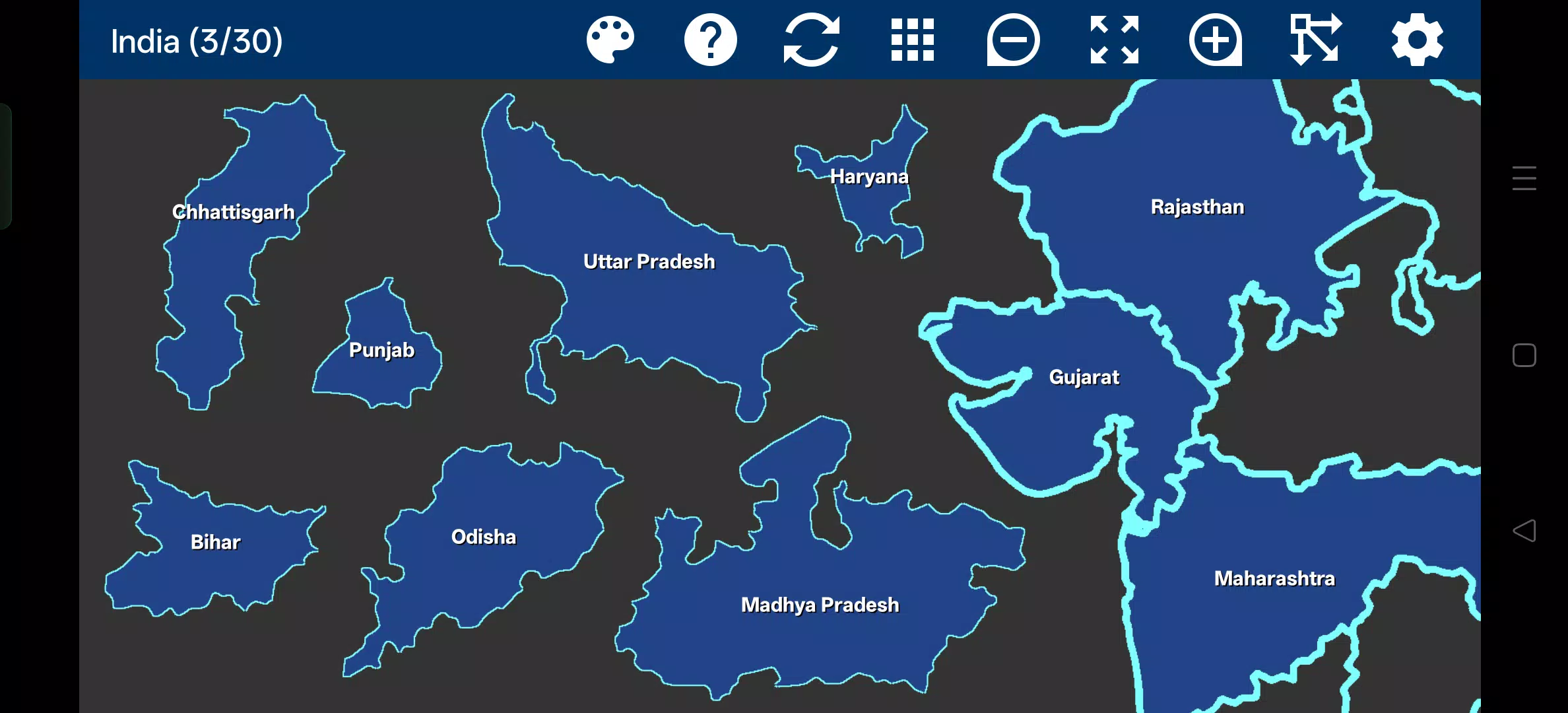 India Map Puzzle Screenshot8