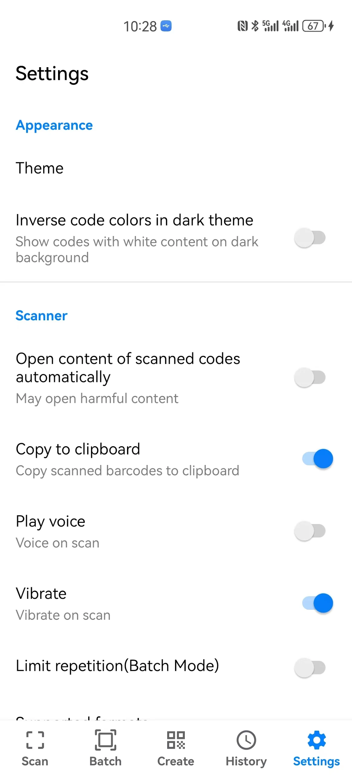 Super CodeReader Screenshot6