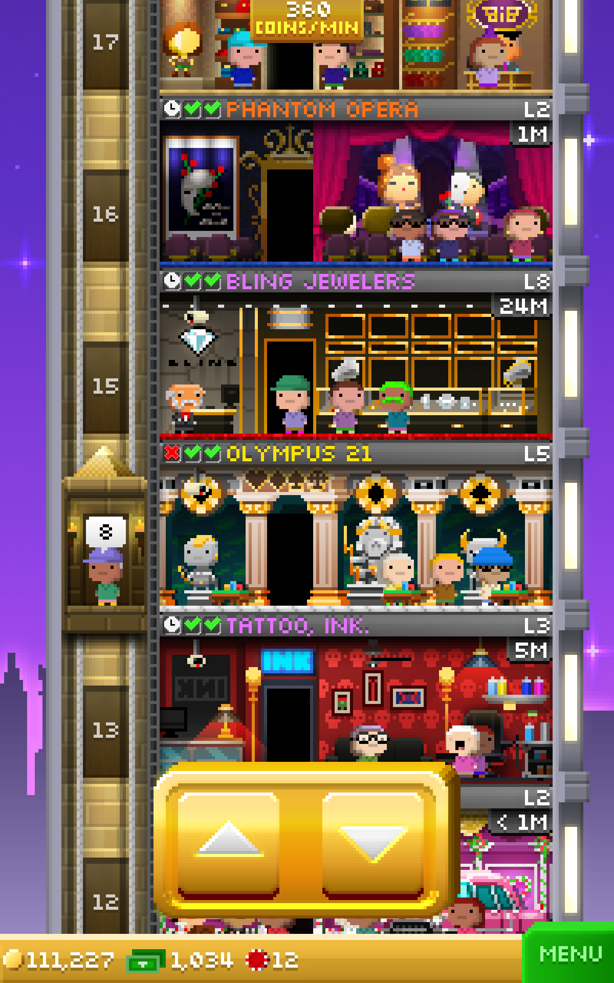 Tiny Tower Vegas Screenshot8