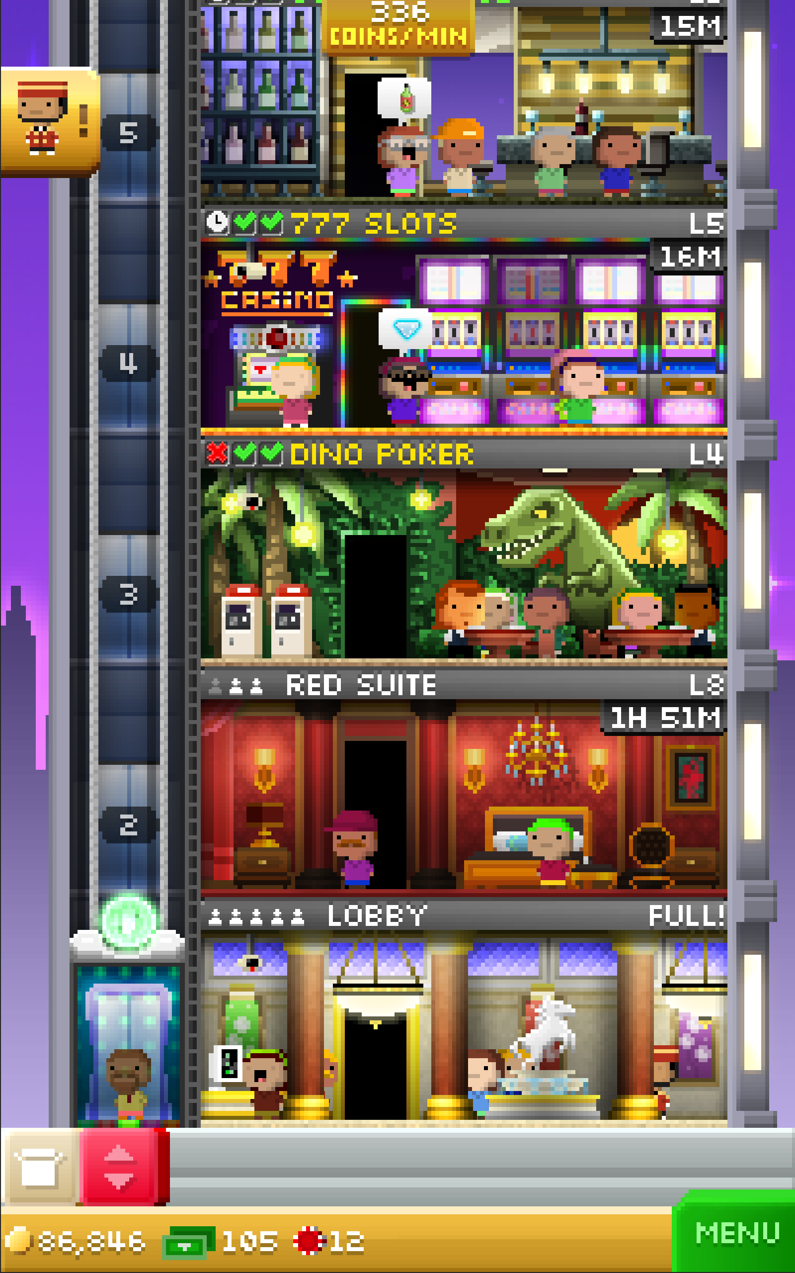 Tiny Tower Vegas Screenshot11