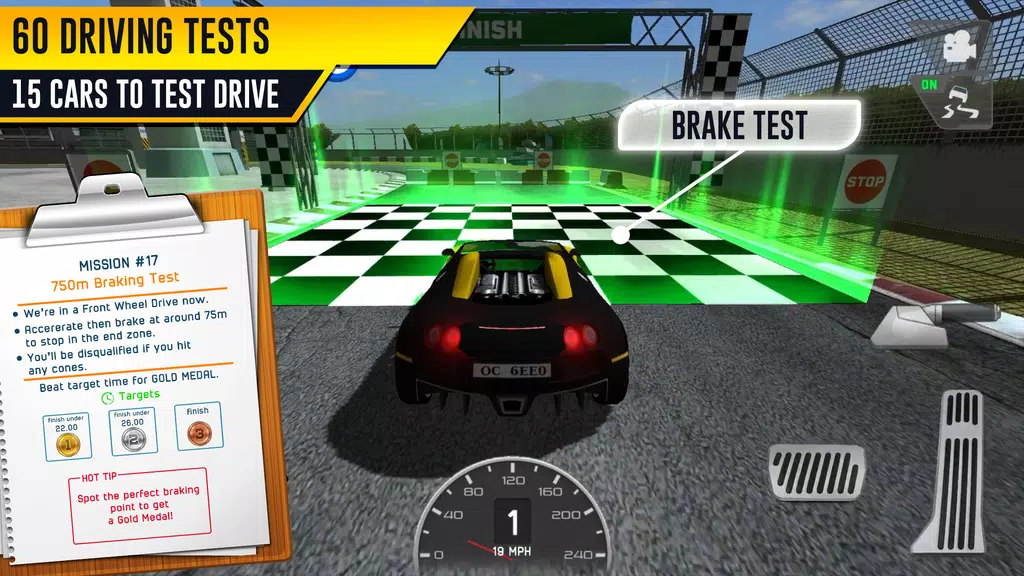 Race Driving License Test Screenshot4