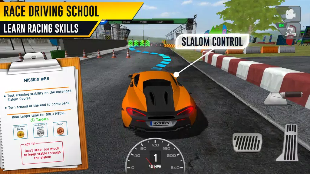 Race Driving License Test Screenshot1