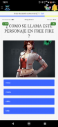 Diamantes Gratis Para FREE FIRE Screenshot1