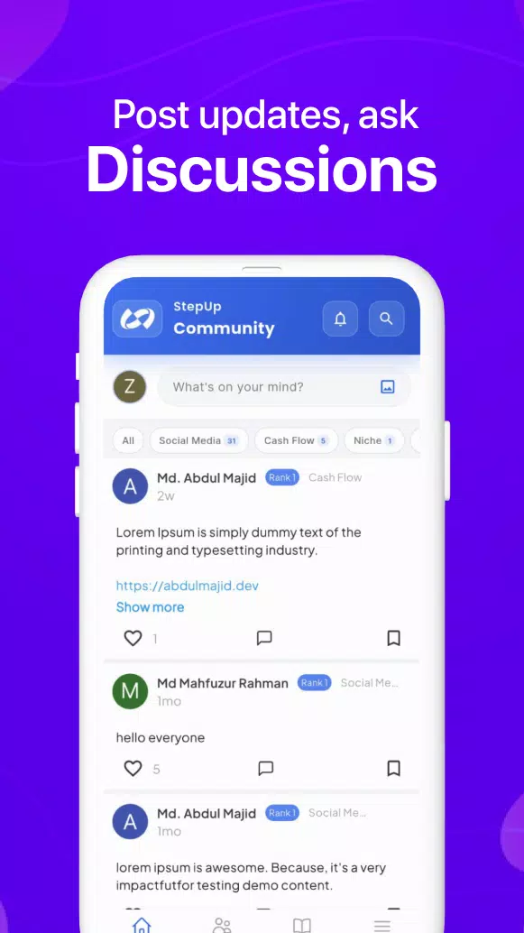 StepUp Community Screenshot3
