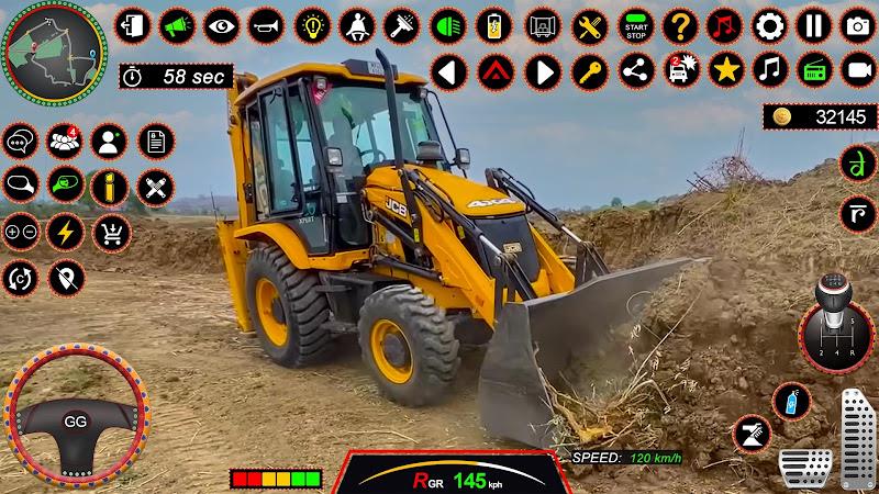 JCB 3Dx Backhoe Loader Driving Screenshot5