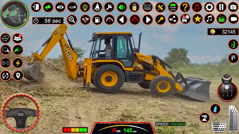 JCB 3Dx Backhoe Loader Driving Screenshot4