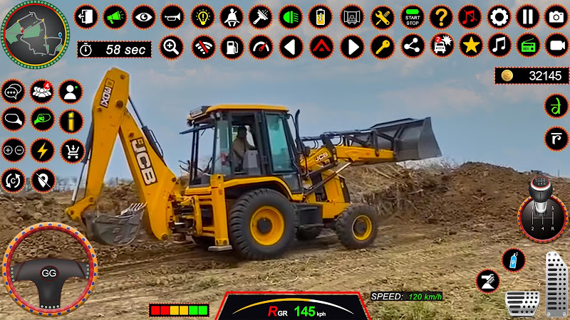 JCB 3Dx Backhoe Loader Driving Screenshot6