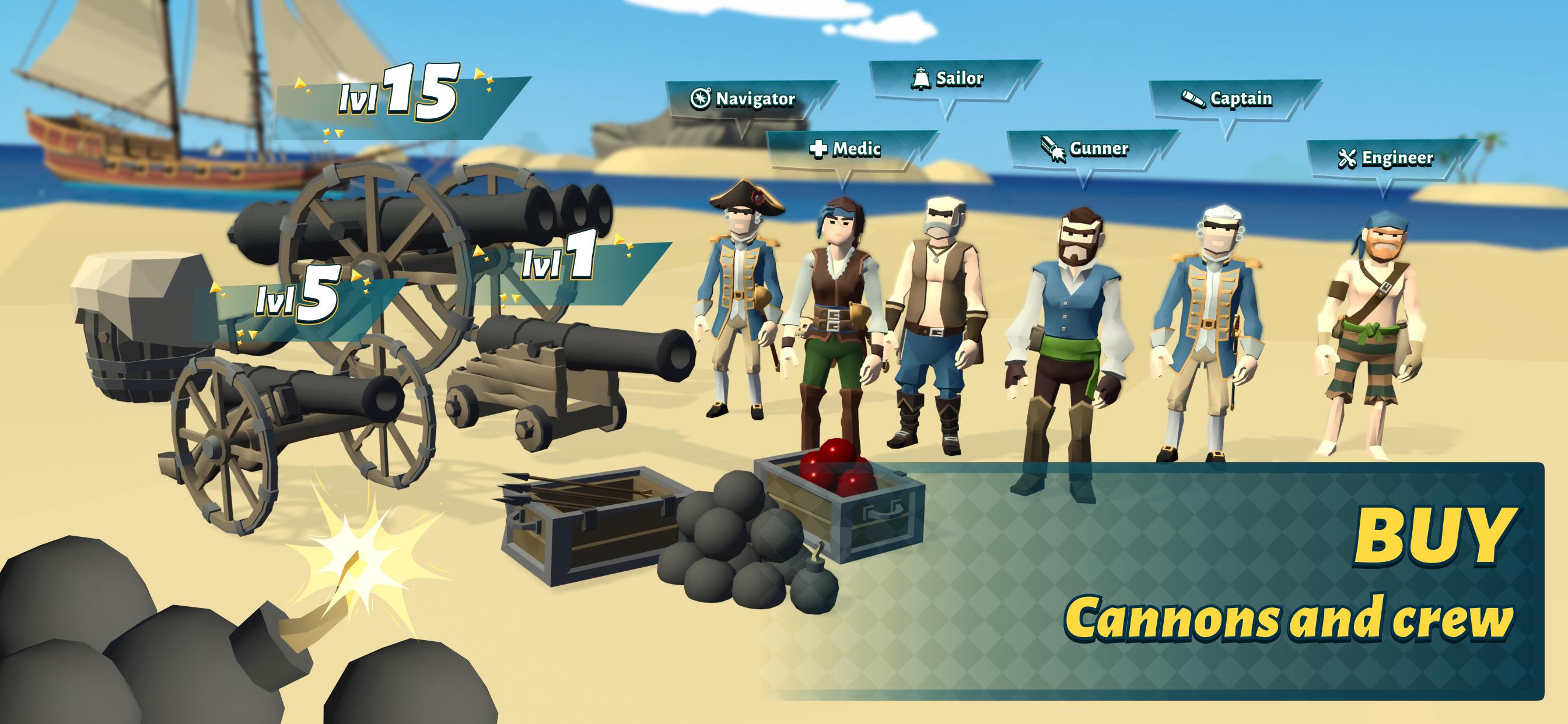 Pirate Legends: Sea Battle Screenshot6
