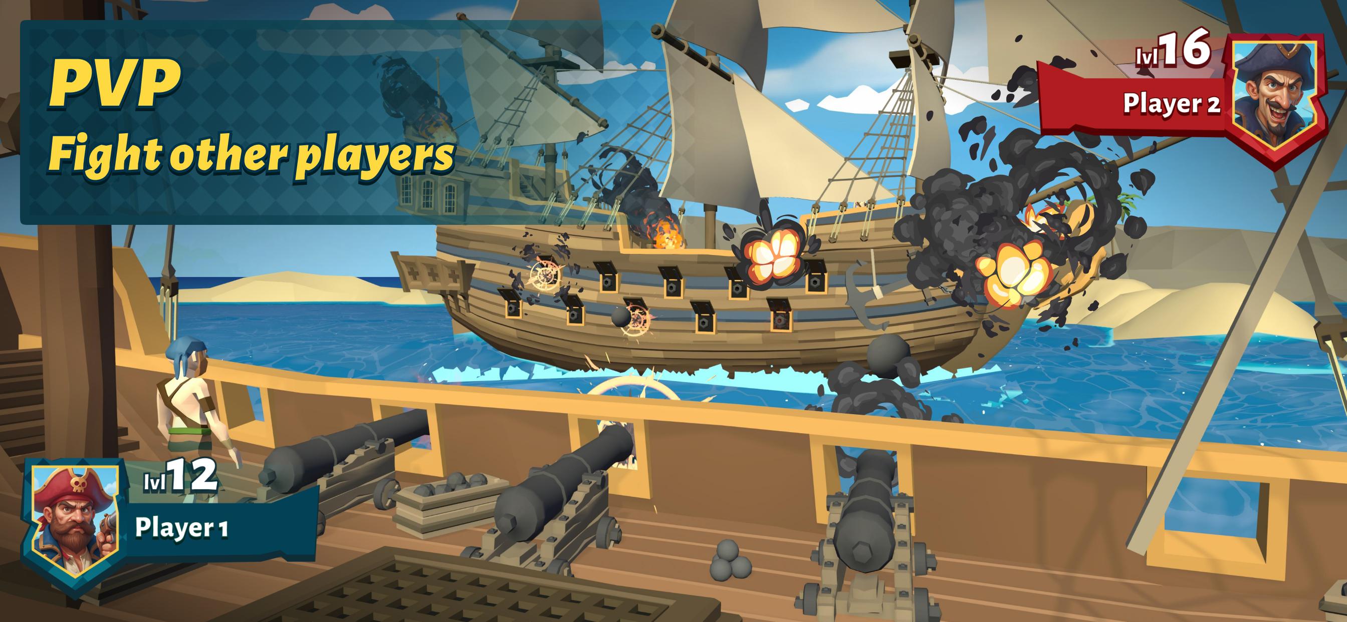 Pirate Legends: Sea Battle Screenshot1