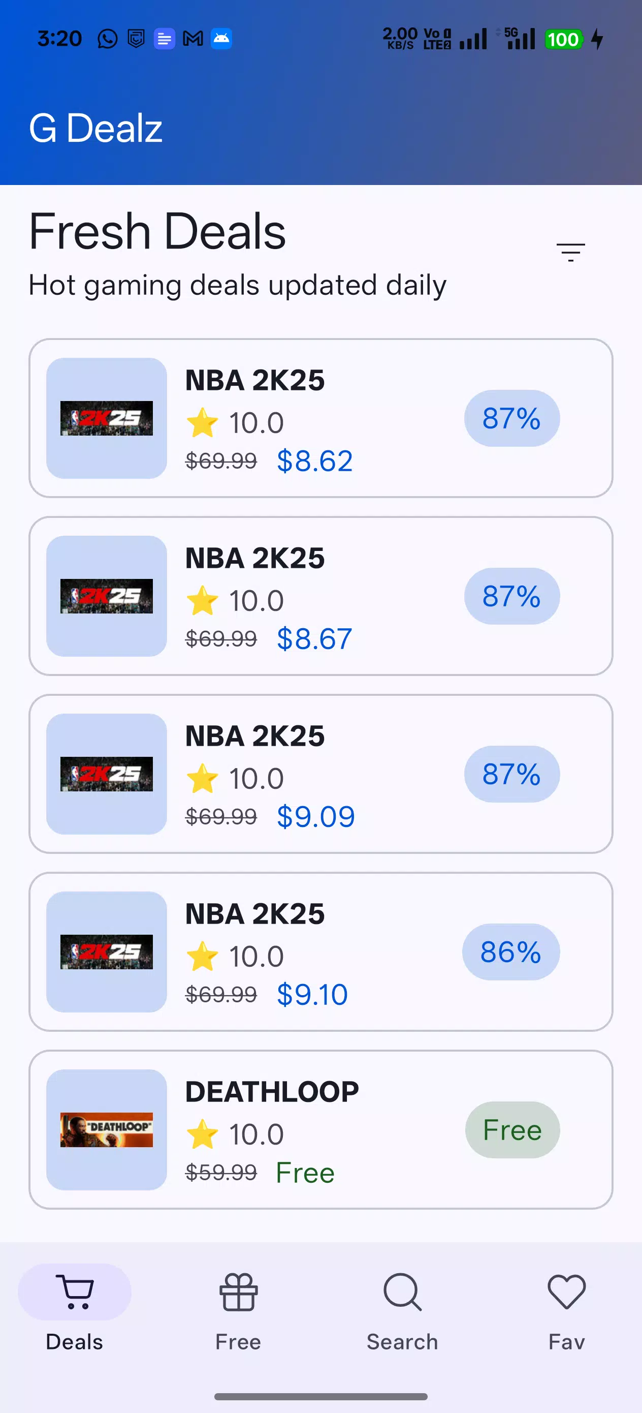 G Dealz Screenshot1