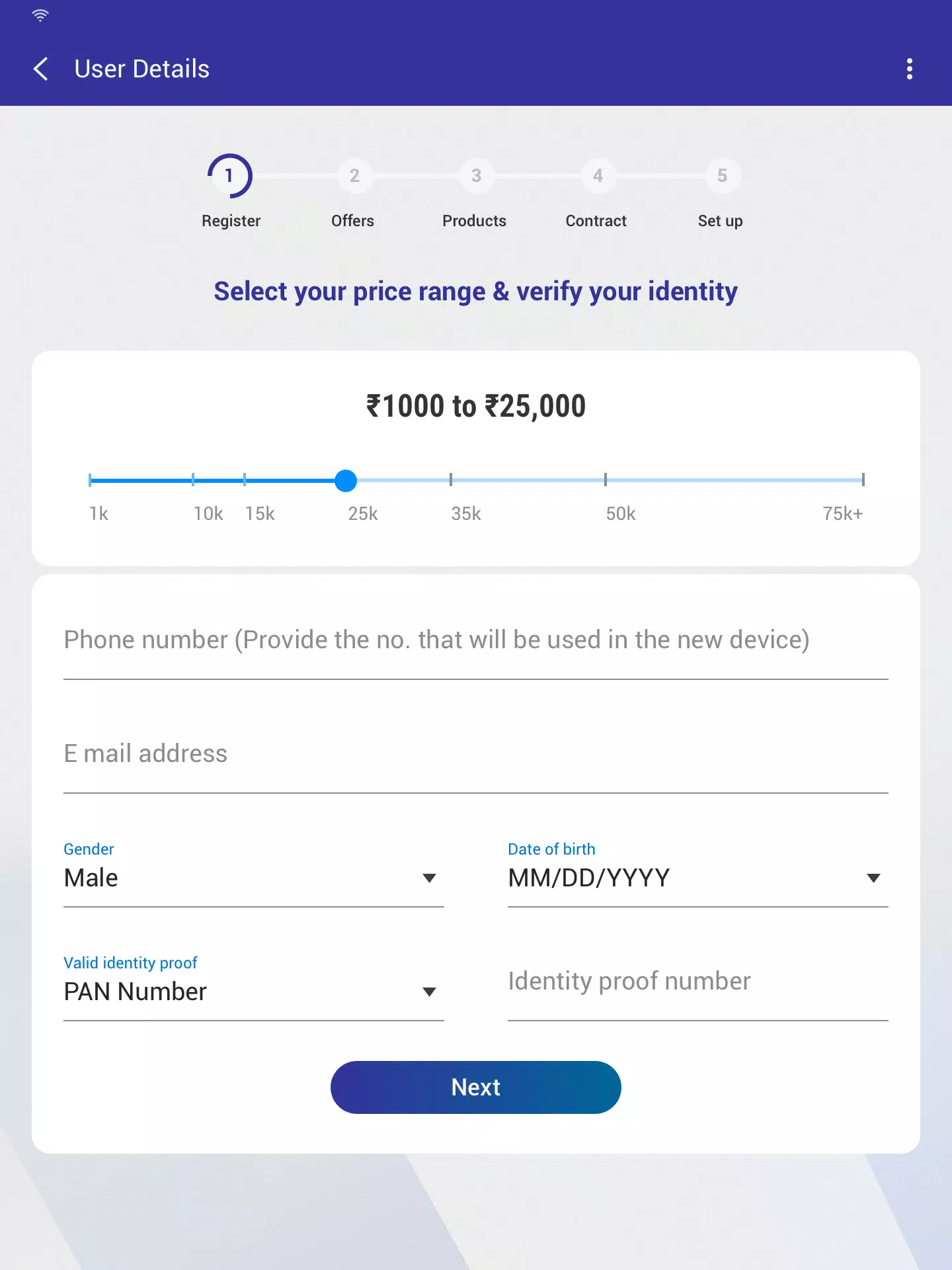 Samsung Finance+ Merchant Screenshot3