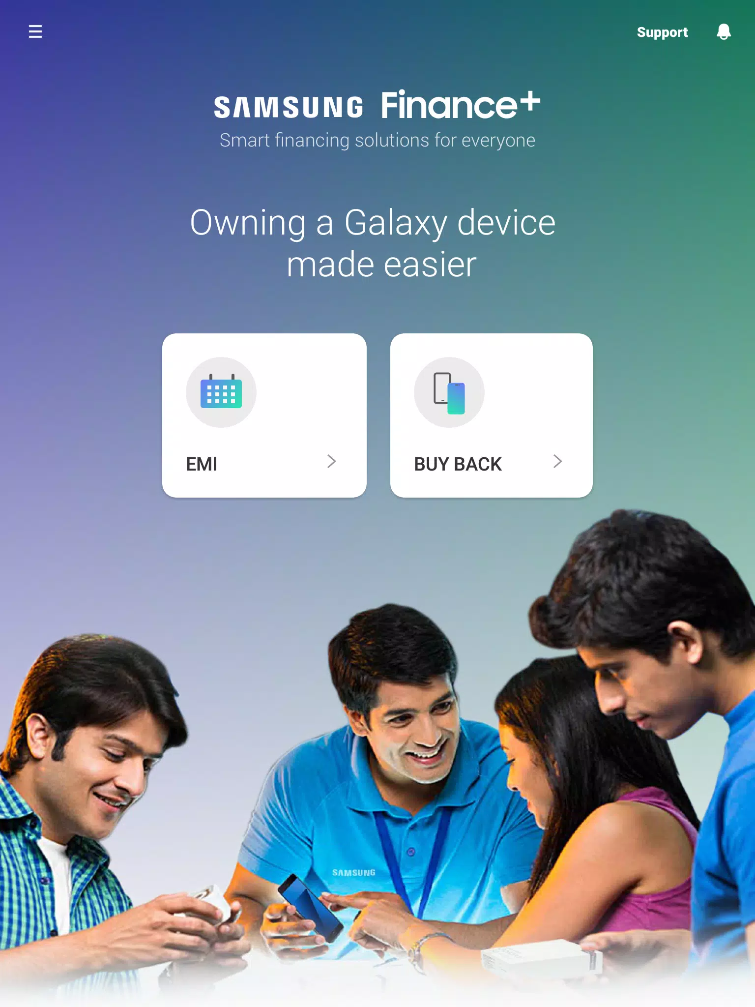 Samsung Finance+ Merchant Screenshot1