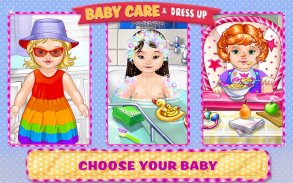Baby Care & Dress Up Kids Game Screenshot2